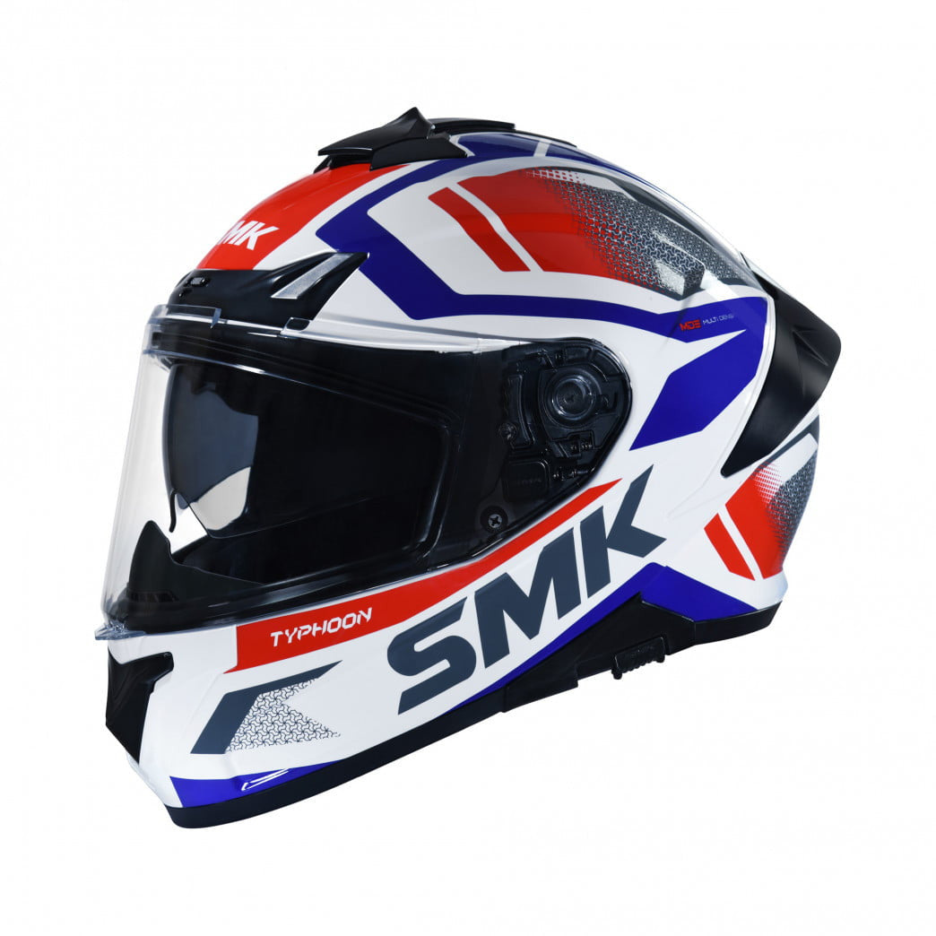 SMK Integral MC Helmet Typhoon Thorn White