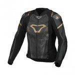 Macna lady leather mc jacket tronniq black /gold