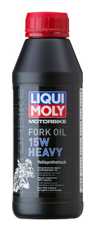 Liqui Moly Gaffelsolja 15W 500ML, syntetisk motorcykelolja för gaffelunderhåll. Perfekt för MX och dammiga förhållanden.