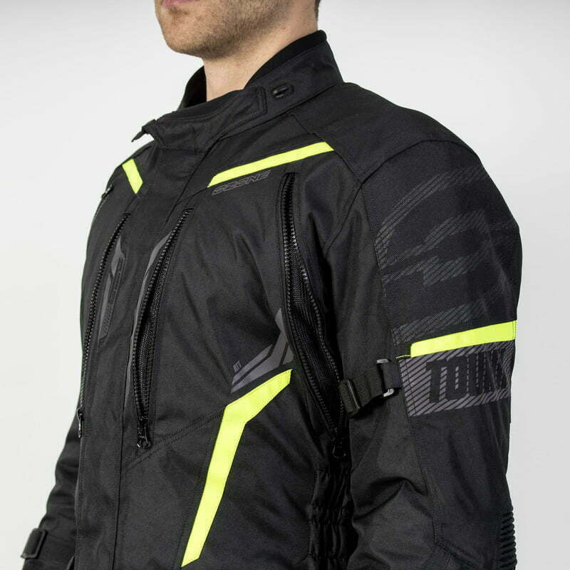 Ozon Textile MC-Jacket Tour III Black /Gripa