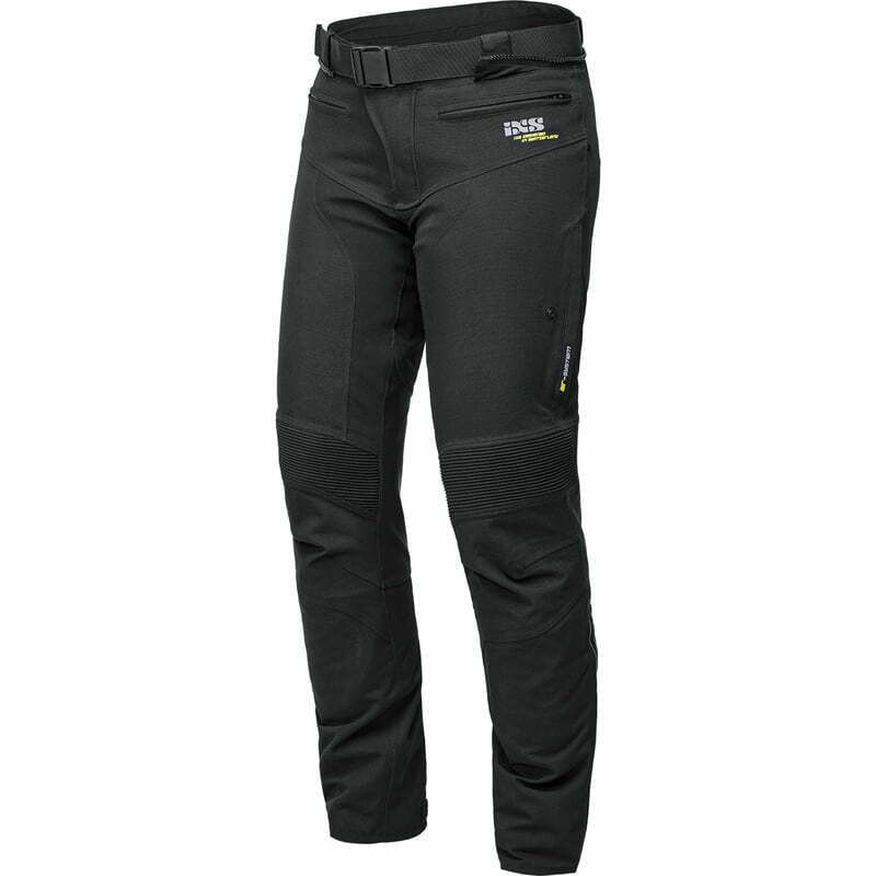 Ixs Lady Laminated Mc-Pants ST Plus Black