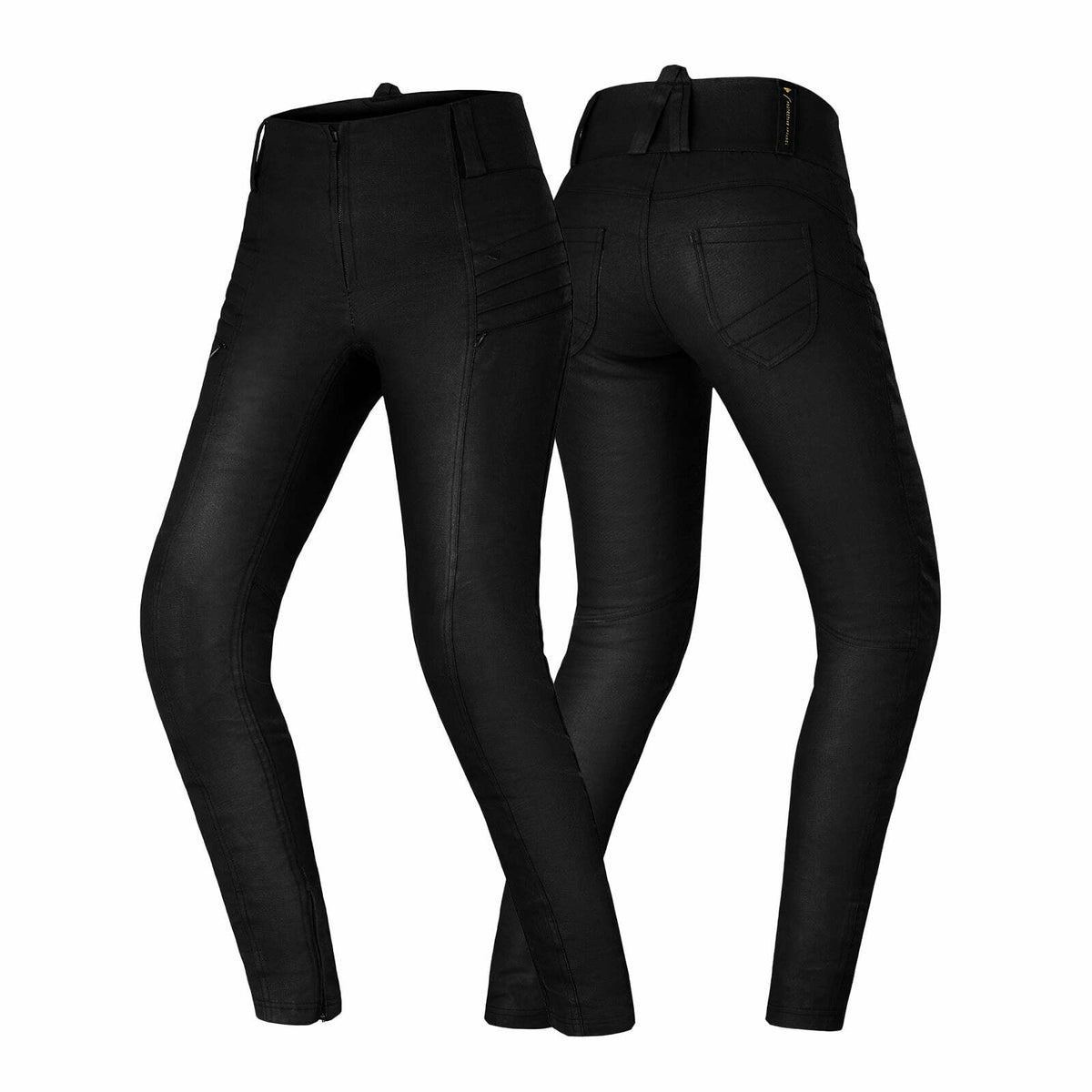 Shima Lady Kevlar Mc-Leggings Nox 2.0 Negru cu ceară