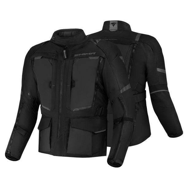 Shima Textile MC-Jacket Hero 2.0 Negru